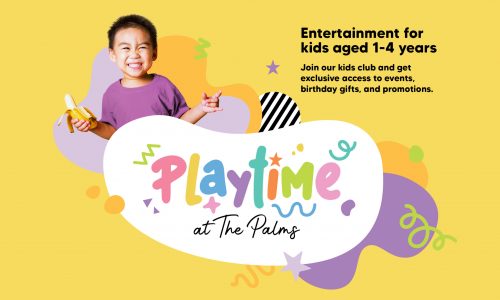 Playtime at The Palms Branding